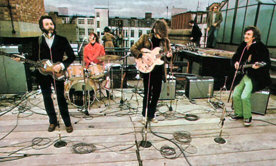 rooftop - The Beatles - Rooftop Concert - 44 Anos