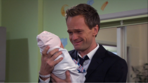 barney stinson and daughter ellie how i met your mother how i met your mother defending the finale 300x168 - HIMYM: Series Finale