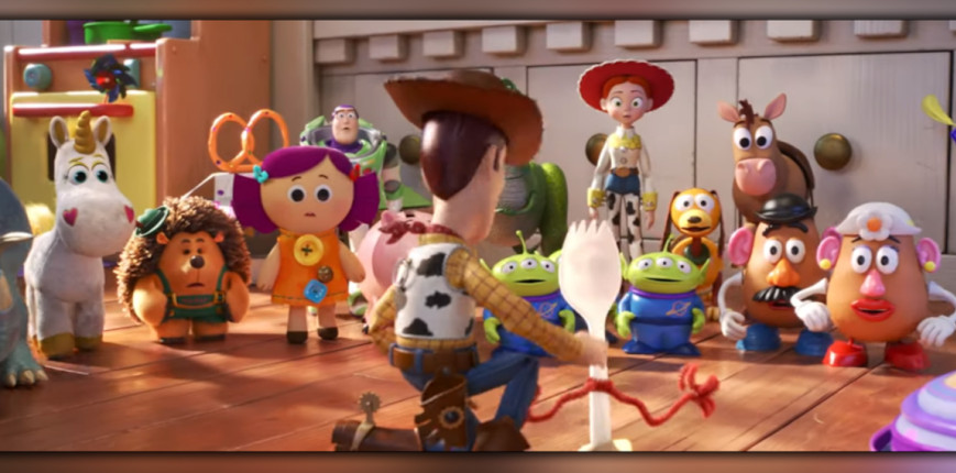 Toy Story 4 - Woody e Forky